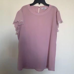Reese XL Baby Pink blouse